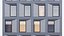 近代的な建物のファサード 4