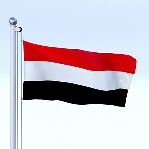 Animated Yemen Flag