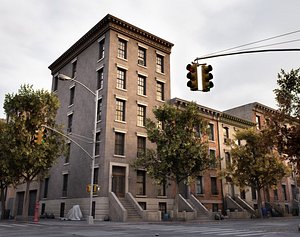 Suburbs City Pack 3D model