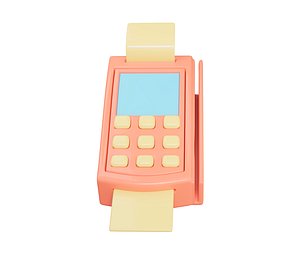 3D model Bank Terminal