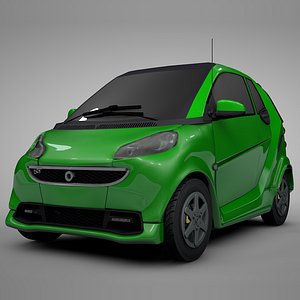 smart daimler green l311 3D