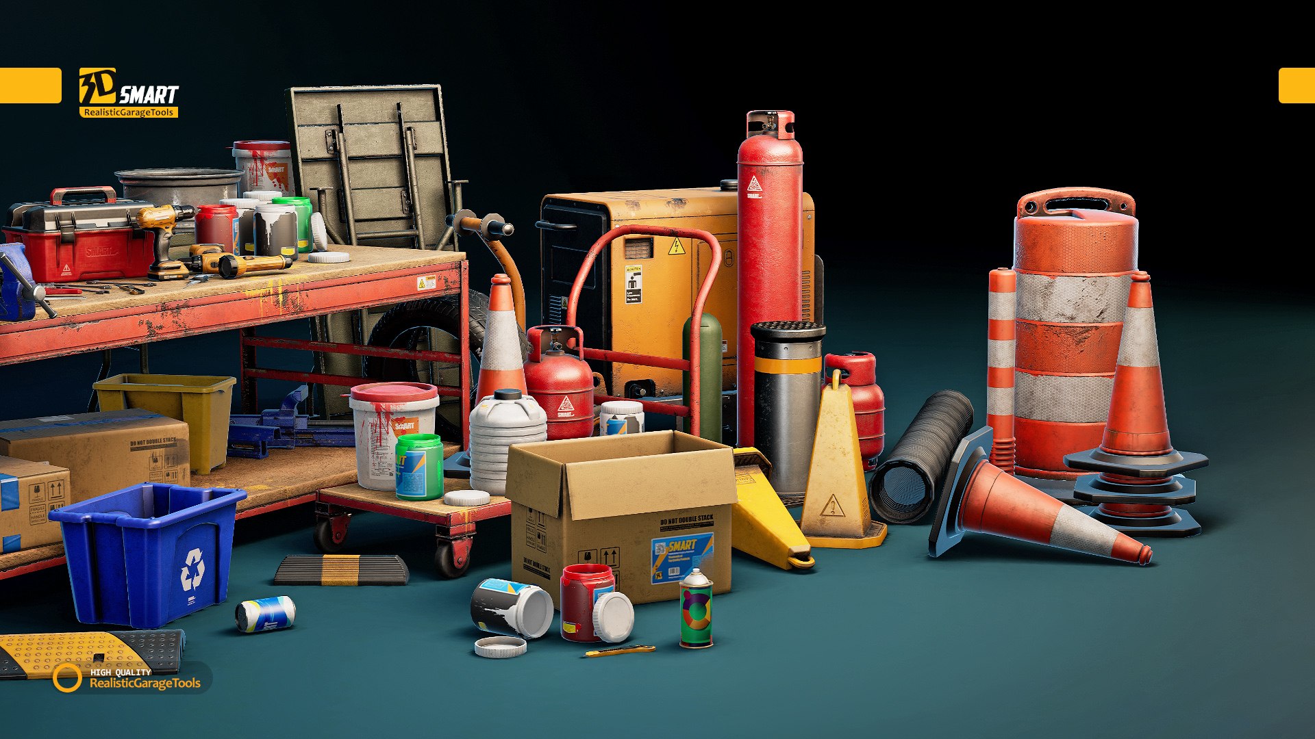 3D Props Realistic - TurboSquid 1571575