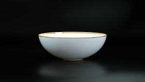3D bowl model