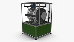 3D separation equipment model