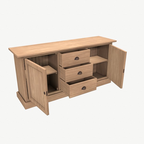 modelo 3d Slideboard 1 - TurboSquid 2079290