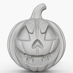Halloween Pumpkin head Relief 5