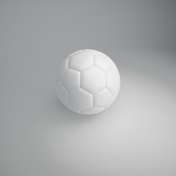 3d football ball 1 model