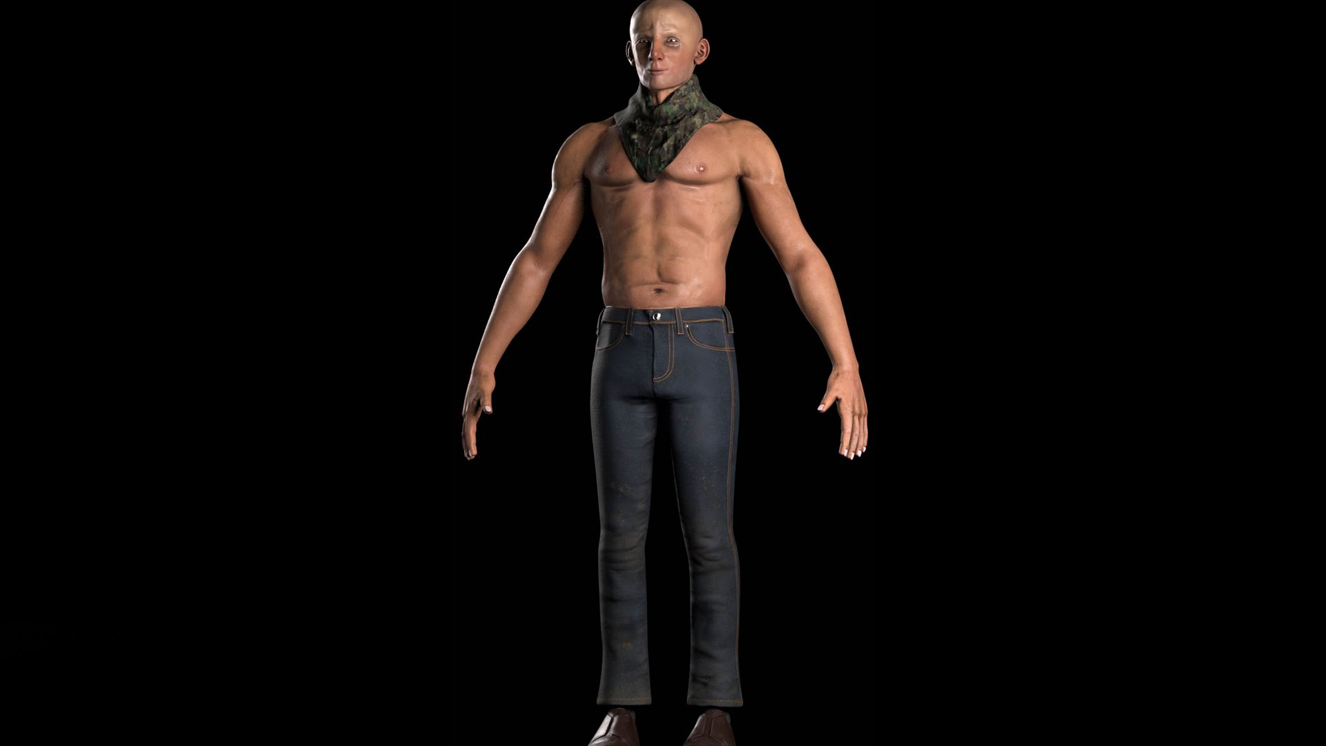 Real Time Character - Ready For Games 3D - TurboSquid 1732402