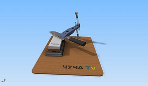 Sharpener crutch for Water stones on a 3D Printer