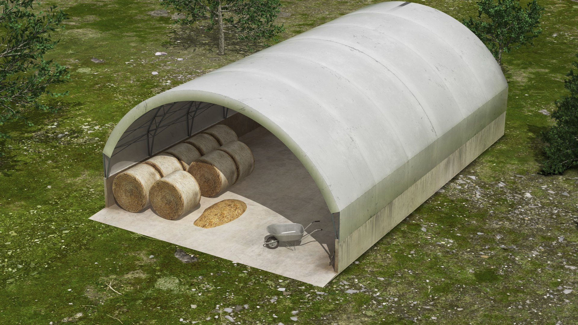 Hay Storage Barn Collection 3D model https://p.turbosquid.com/ts-thumb/h6/9PpRcj/MZ/haystoragebarn3/jpg/1737894188/1920x1080/fit_q87/736ed70ec66bad15a986e7ae914aa8e1d7619cd3/haystoragebarn3.jpg