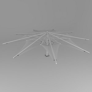 membrane tent 1 3D model