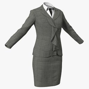 Womens Business Suit with Skirt