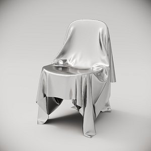 3D Chair Metal model