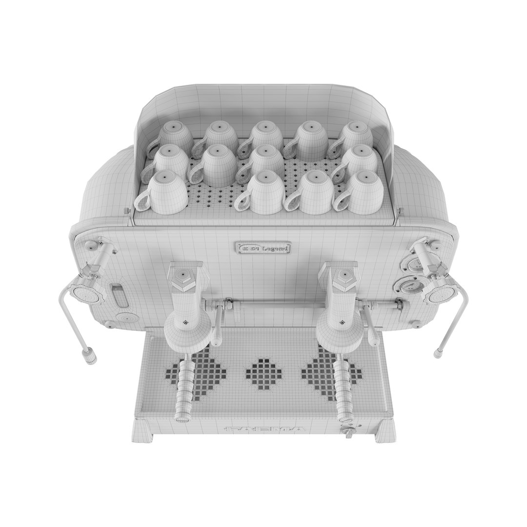 3D Faema Legend E61 Model TurboSquid 1297817