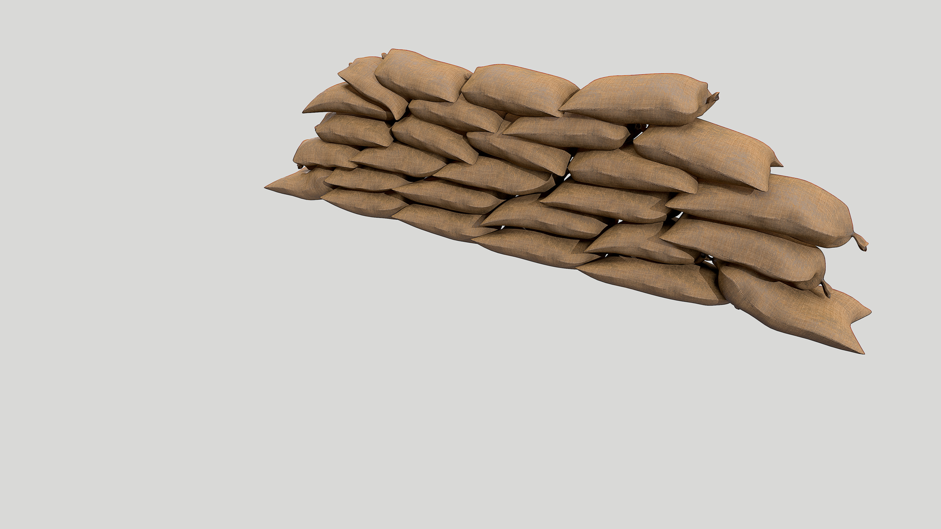 3d Game Asset Store Sandbag Seamless Pbr Texture 5910