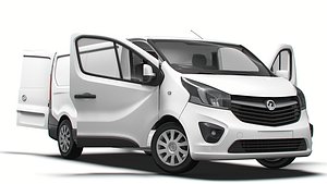 Vauxhall Vivaro Van L2H1 HQInterior 2019 3D model