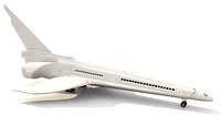 futuristic airline