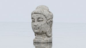 3D Buddha sculp