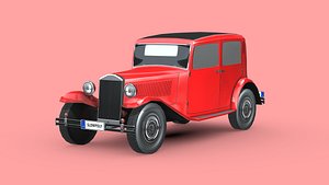Lancia Augusta 1933 3D model