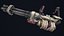 3D model Steampunk minigun
