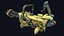 3D model Steampunk minigun