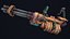 3D model Steampunk minigun