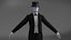Vintage Tailcoat Suit Black