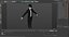 Vintage Tailcoat Suit Black