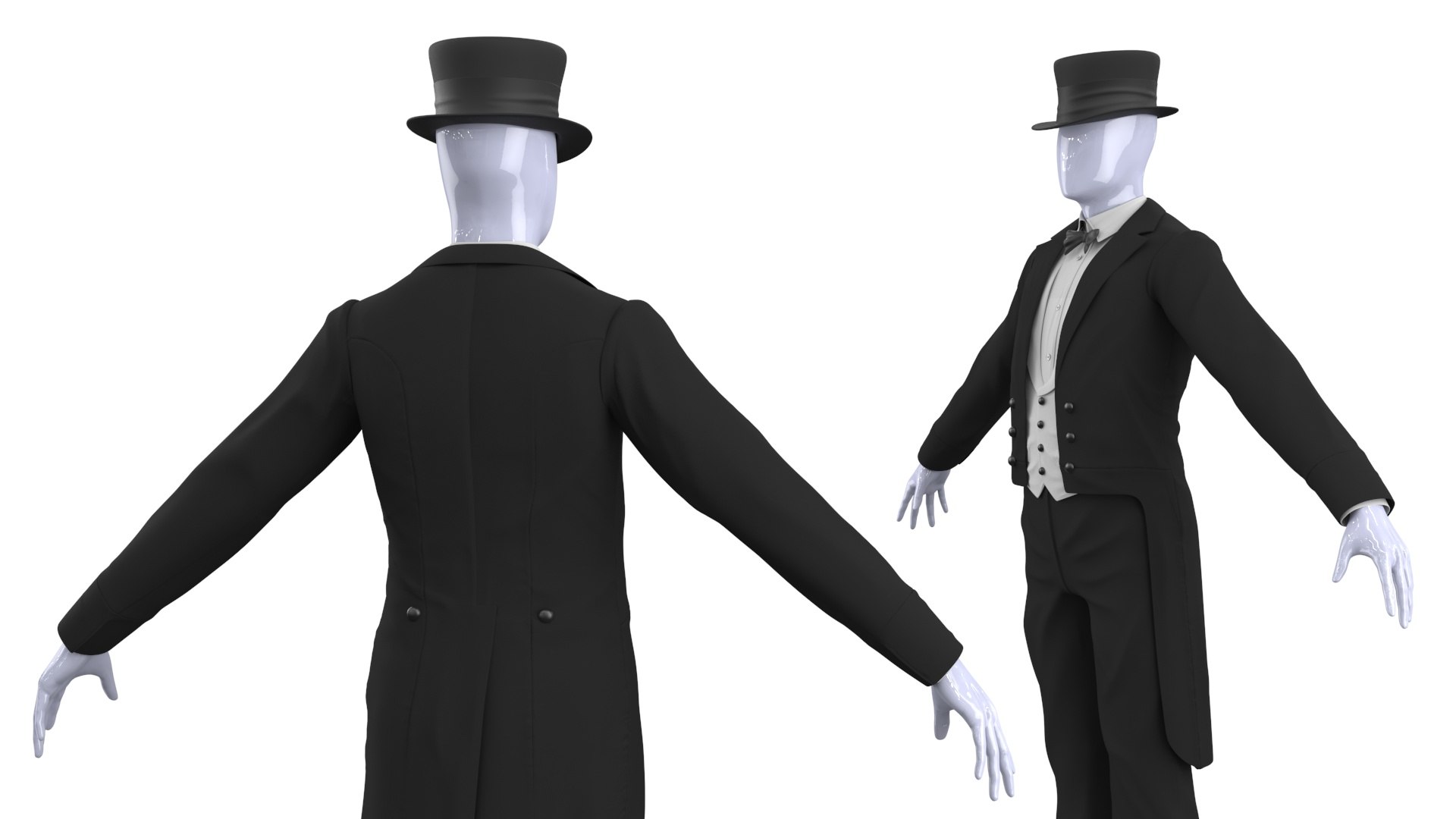 Vintage Tailcoat Suit Black 3D model https://p.turbosquid.com/ts-thumb/h6/YvZrs5/oF/vintage_tailcoat_suit_black_008/jpg/1748390879/1920x1080/fit_q87/d5833e1ae0018fd9cbc3170b7b4e88a94e326023/vintage_tailcoat_suit_black_008.jpg