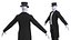 Vintage Tailcoat Suit Black