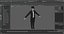 Vintage Tailcoat Suit Black