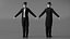 Vintage Tailcoat Suit Black