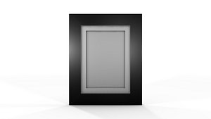 Black Picture Frame 3D