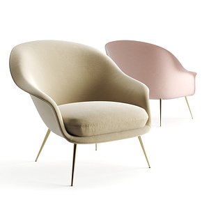 3D armchair chair furniture model