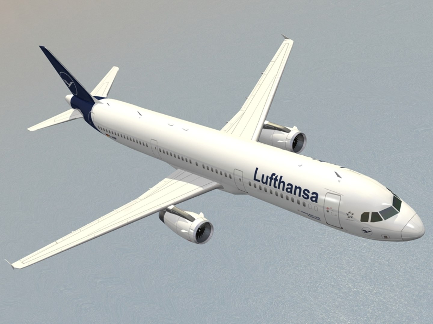 Airbus A321-231 Lufthansa A321 3D Model - TurboSquid 1252947