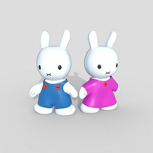 Rabbit Toys 3D model
