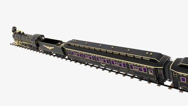 3D Vampire Steam Train model - TurboSquid 1823591