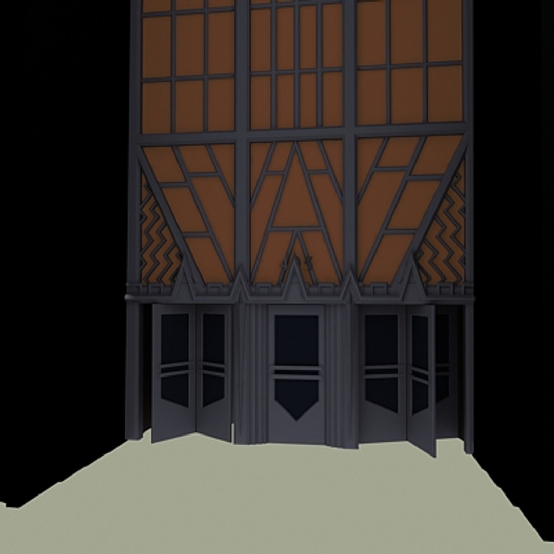 Art Deco Chrysler Building Max