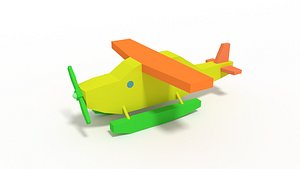 hydroplane toy 3D model
