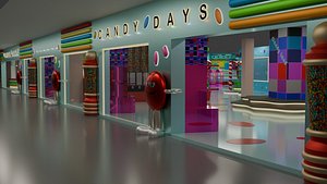 3D Candy store