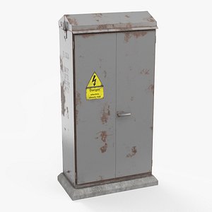 Old Railway Relay Cabinet