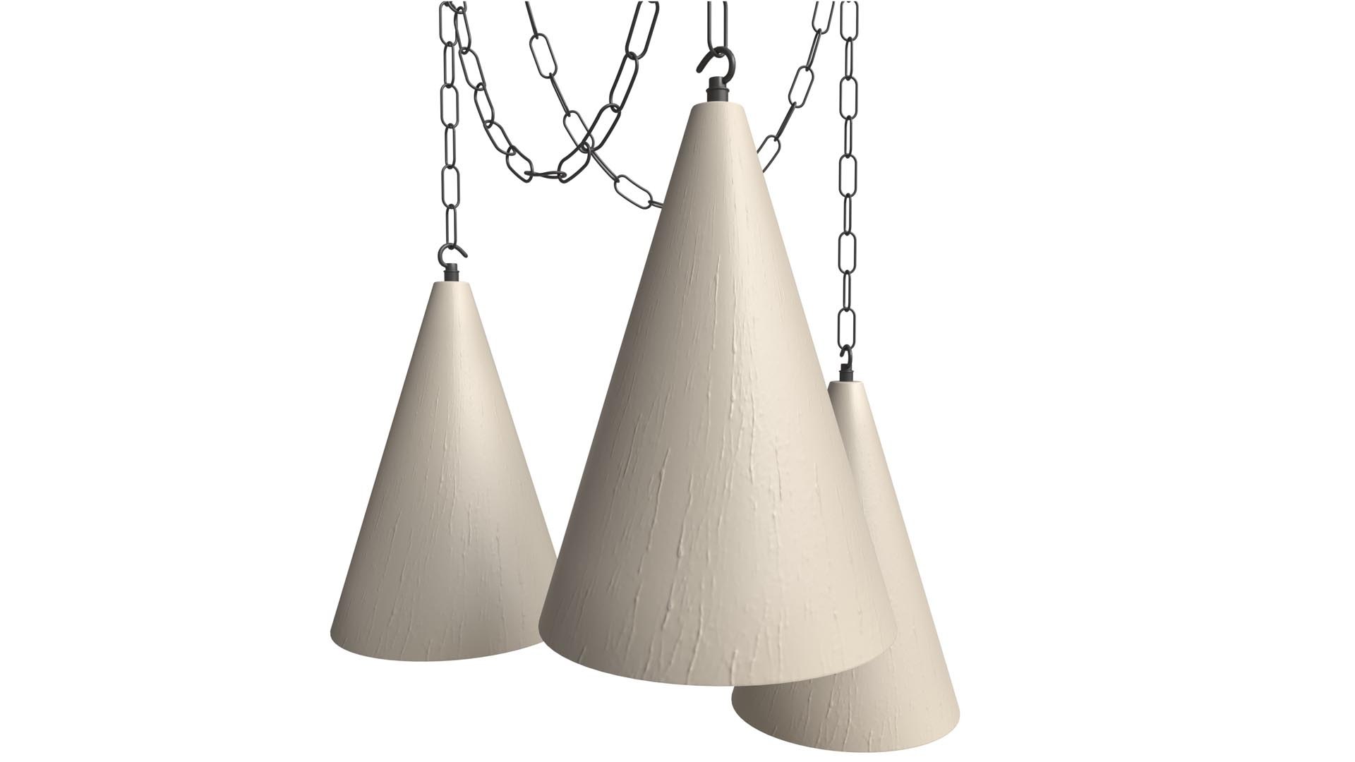 3D Set of 3 Small Plaster Cone Pendant Lights Lamp Workshop Store https://p.turbosquid.com/ts-thumb/h6/y0Iwbj/Eb/6/jpg/1755714095/1920x1080/fit_q87/48d7e818ab669a4134af1acdbe3324241b6aeaa6/6.jpg