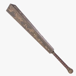 Club weapon 3D model