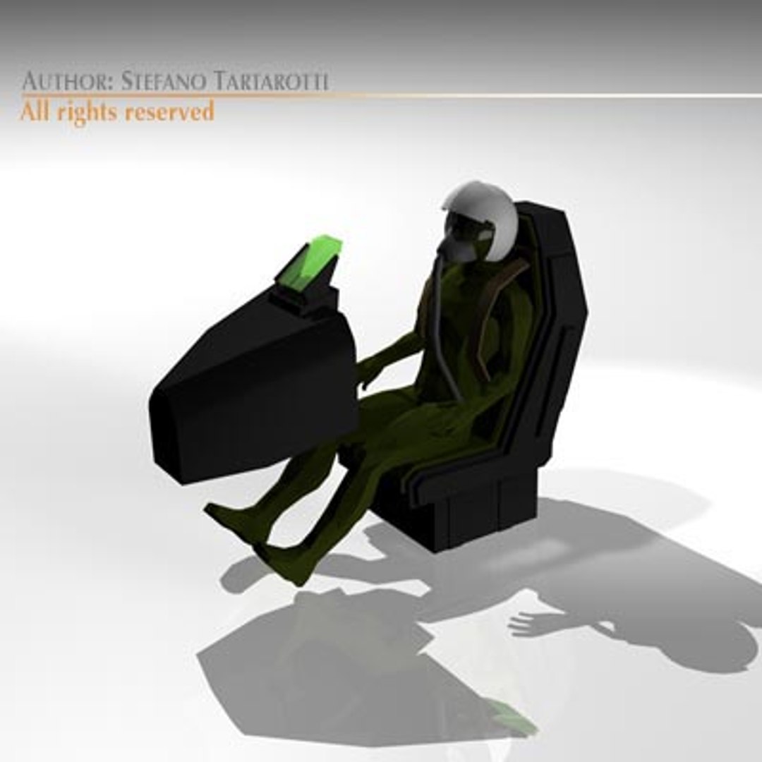 3d generic fighter pilot