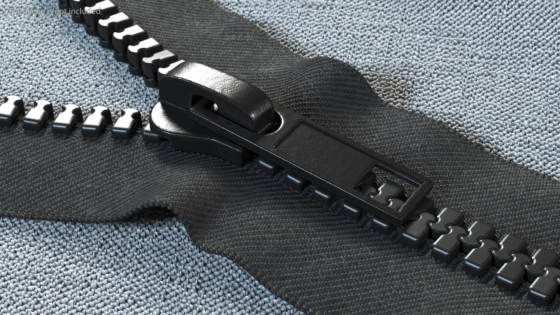 Zipper (Tu-Way) Middle Opening with Dual Sliders – ZT