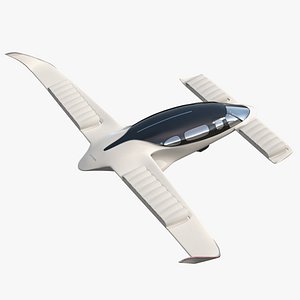 Lilium Jet Phoenix White Rigged