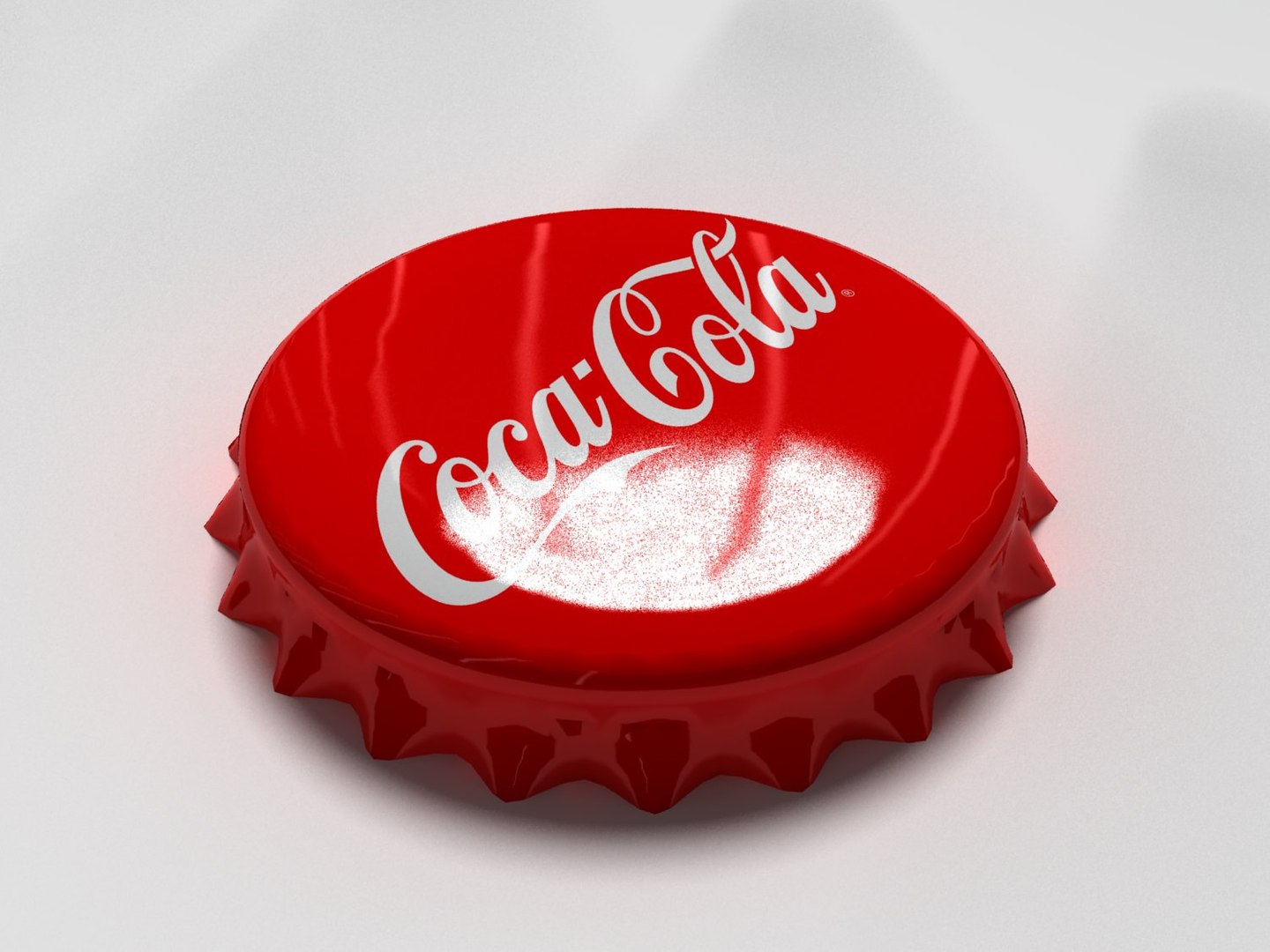 Cola Bottle Tin Cap 3d 3ds