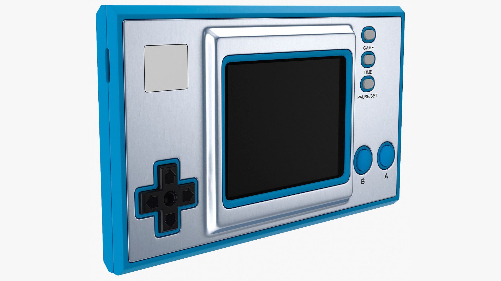 Handheld Game Console Turned Off 3D model preview