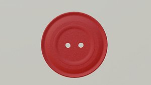 Red Button 3D model