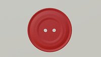 Red Button 2 Holes